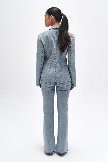 BENU Damen Blauer Jeansblazer - Image 2