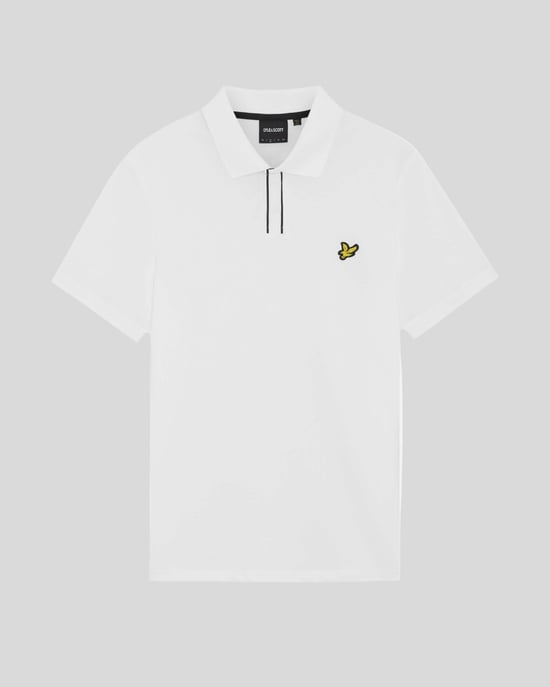 Poloshirt mit kontrastierenden Ärmelbündchen - Image 5