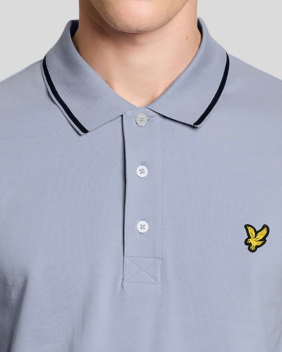 Polo-Shirt mit Kontrastkragen - Image 3