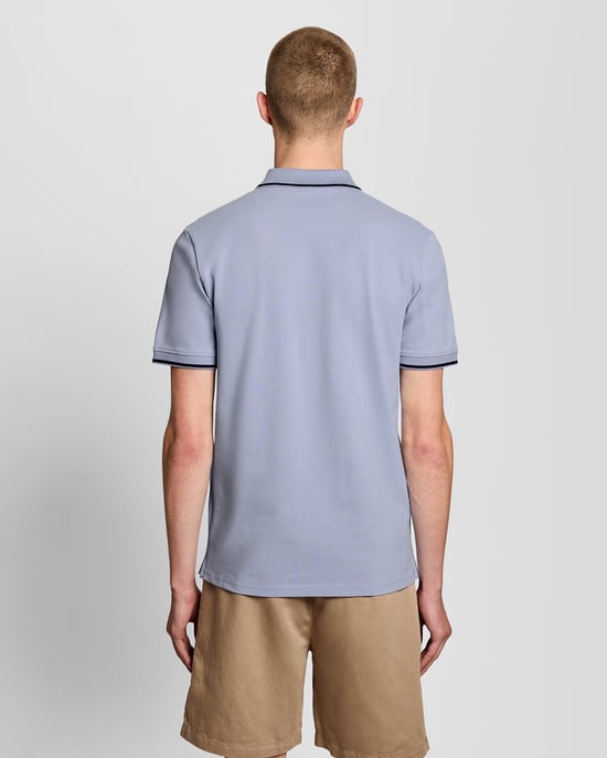 Polo-Shirt mit Kontrastkragen - Image 4