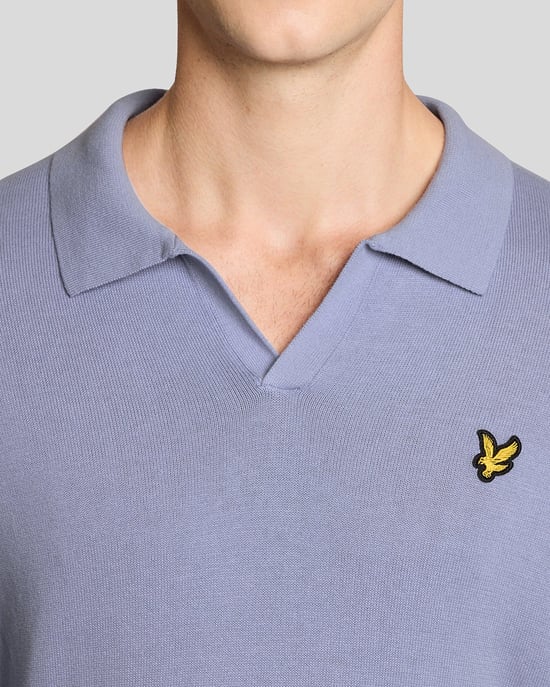 Baumwoll-Polo-Kragenpullover - Image 3