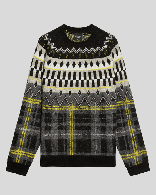 Fair Isle Strick-Tartan-Pullover - Image 5