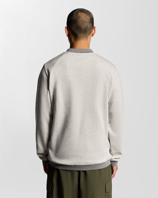 Halb Raglanärmeln Paneel-Sweatshirt - Image 4