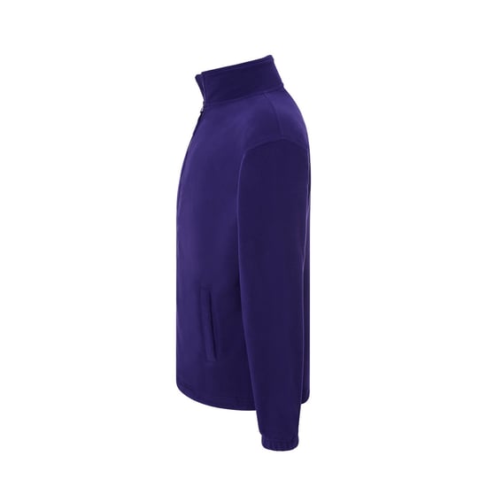 JHK - Fleecejacke Durchgehender Reißverschluss für Herren (Violett) - Image 3