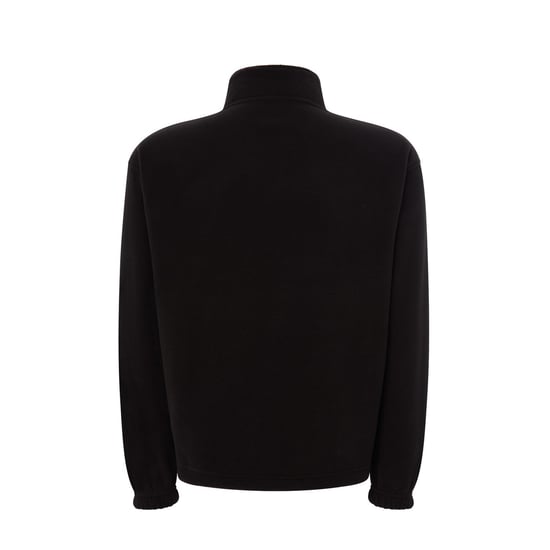 JHK - Fleecejacke Durchgehender Reißverschluss für Herren (Schwarz) - Image 2