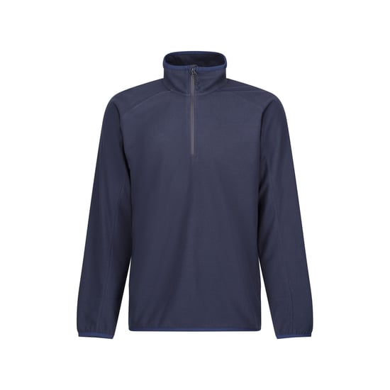Regatta - "Navigate" Fleece mit halbem Reißverschluss für Herren (Marineblau/Mittelgrau) - Image 1