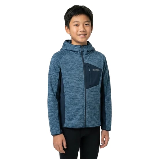 Regatta - "Skylar" Fleecejacke für Kinder (Blassblau/Nachthimmel) - Image 3