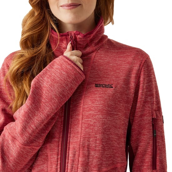 Regatta - "Ralina" Fleecejacke für Damen (Mineral Rot/Rot) - Image 3
