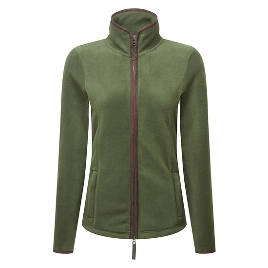 Premier - "Artisan" Fleecejacke für Damen (Moosgrün/Braun) - Image 1