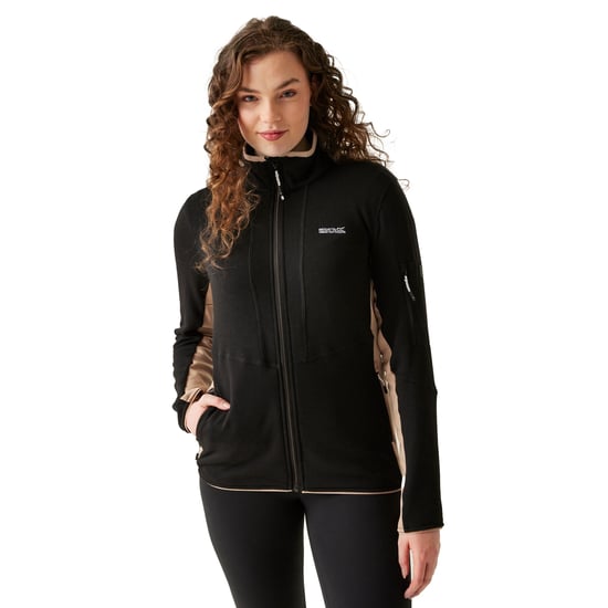 Regatta - "Ralina" Fleecejacke für Damen (Schwarz/Warm Taupe) - Image 5