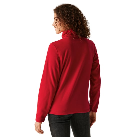 Regatta - "Micro" Fleecejacke Durchgehender Reißverschluss für Damen (Rot) - Image 2