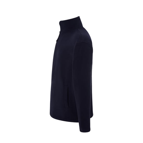 JHK - Fleecejacke Durchgehender Reißverschluss für Herren (Marineblau) - Image 3