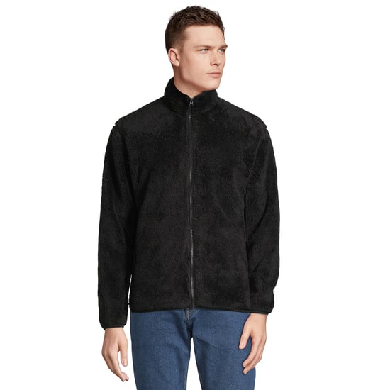 SOLS - Fleecejacke für Herren/Damen Unisex, Durchgehender Reißverschluss (Schwarz) - Image 1