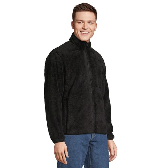 SOLS - Fleecejacke für Herren/Damen Unisex, Durchgehender Reißverschluss (Schwarz) - Image 3