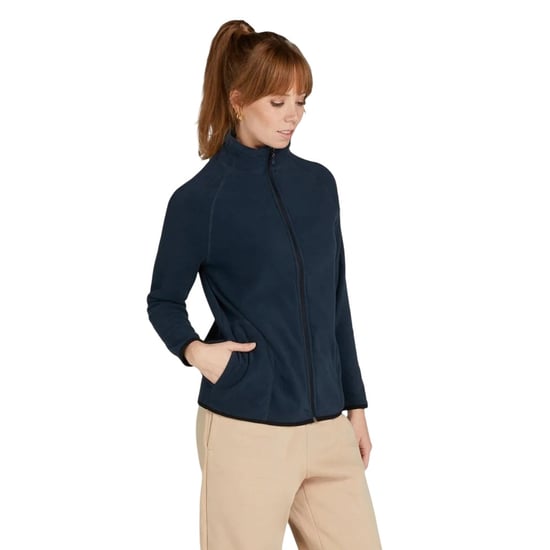 Signature - Fleecejacke ohne Etiketten für Damen (Marineblau) - Image 2