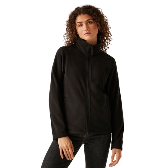 Regatta - "Micro" Fleecejacke Durchgehender Reißverschluss für Damen (Schwarz) - Image 1