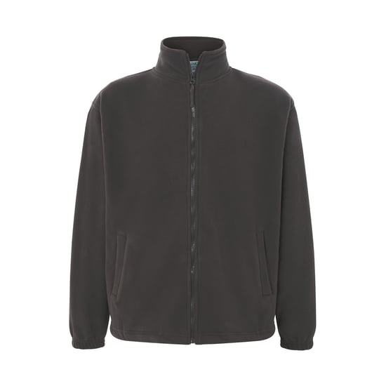 JHK - Fleecejacke Durchgehender Reißverschluss für Herren (Graphit) - Image 1