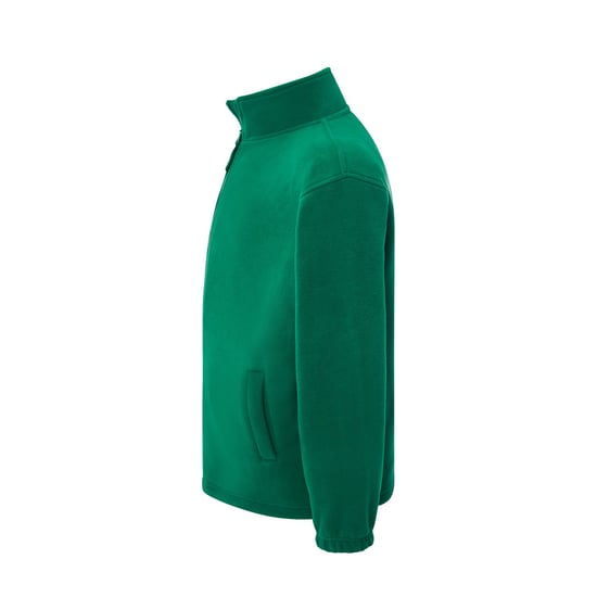 JHK - Fleecejacke Durchgehender Reißverschluss für Herren (Irisches Grün) - Image 3