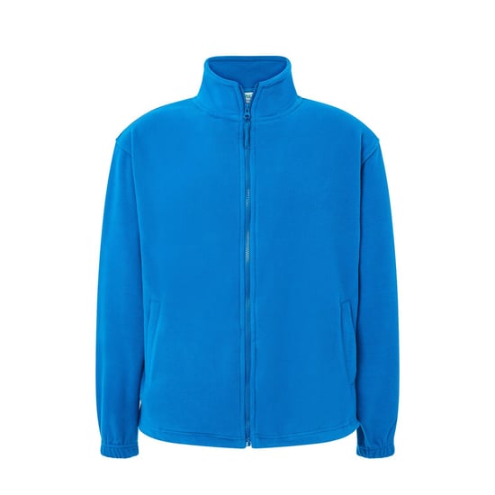 JHK - Fleecejacke Durchgehender Reißverschluss für Herren (Aquablau) - Image 1