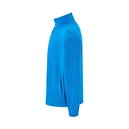 JHK - Fleecejacke Durchgehender Reißverschluss für Herren (Aquablau) - Image 3