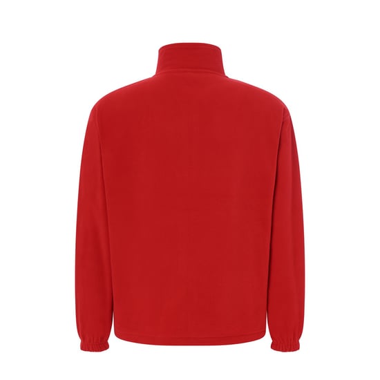 JHK - Fleecejacke Durchgehender Reißverschluss für Herren (Rot) - Image 2