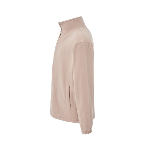 JHK - Fleecejacke Durchgehender Reißverschluss für Herren (Sand) - Image 3