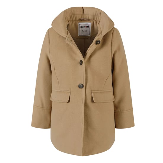 Minoti - Mantel für Mädchen, Wattiert (Beige) - Image 3
