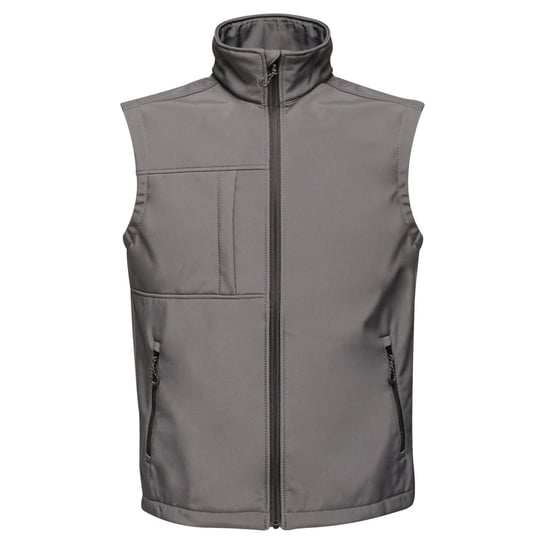 Regatta - "Octagon II" Weste Zum Bedrucken für Herren (Mittelgrau/Schwarz) - Image 1