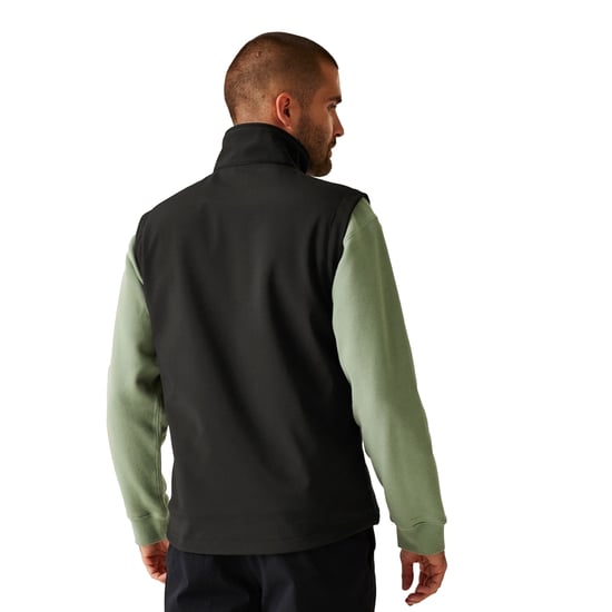 Regatta - "Octagon II" Weste Zum Bedrucken für Herren (Schwarz) - Image 3