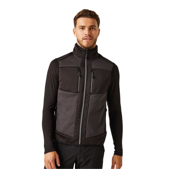Regatta - "E-Volve" Weste Hybrid für Herren (Asche/Schwarz) - Image 1