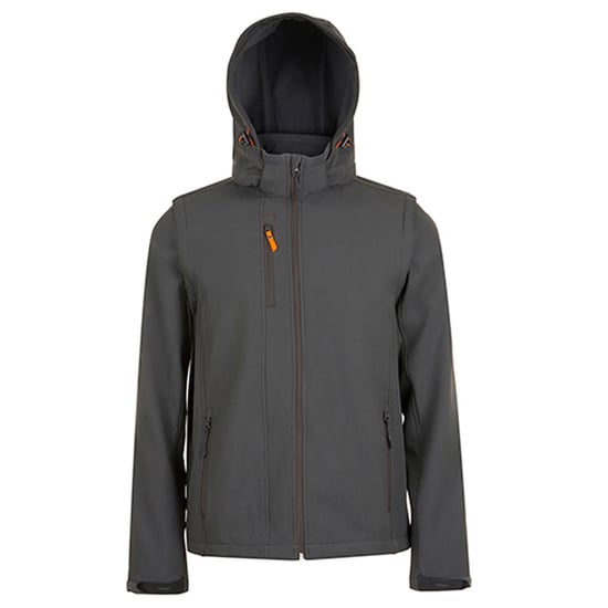 SOLS Unisex-Erwachsene Transformer Softshell-Jacke (Anthrazit) - Image 1