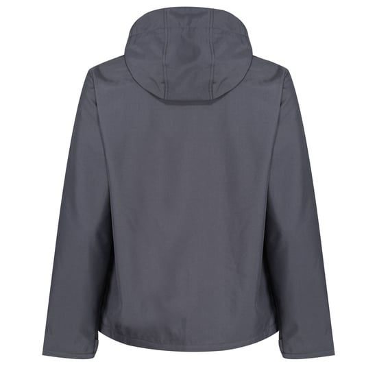 Regatta - "Venturer" Softshelljacke mit Kapuze für Herren (Mittelgrau/Schwarz) - Image 2