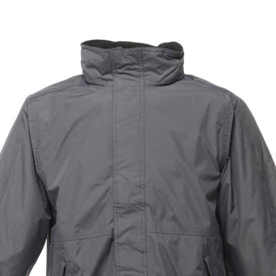 Regatta - "Dover" Bomberjacke für Herren/Damen Unisex (Mittelgrau/Schwarz) - Image 2