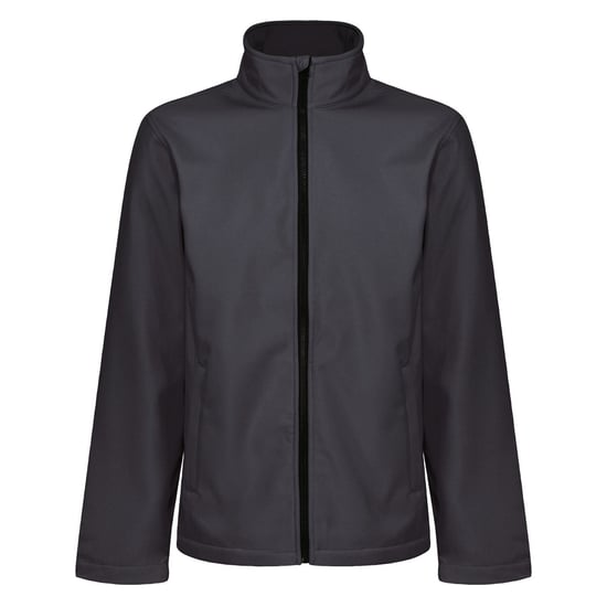 Regatta - "Ablaze Printable" Softshelljacke für Herren (Mittelgrau/Schwarz) - Image 1
