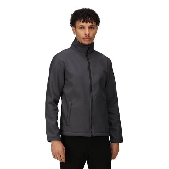 Regatta - "Ablaze Printable" Softshelljacke für Herren (Mittelgrau/Schwarz) - Image 4