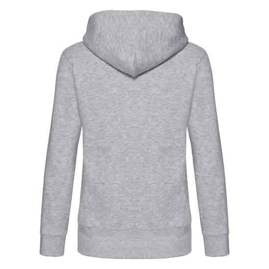 Fruit of the Loom - "Premium" Sweatjacke mit Kapuze für Damen (Grau meliert) - Image 2