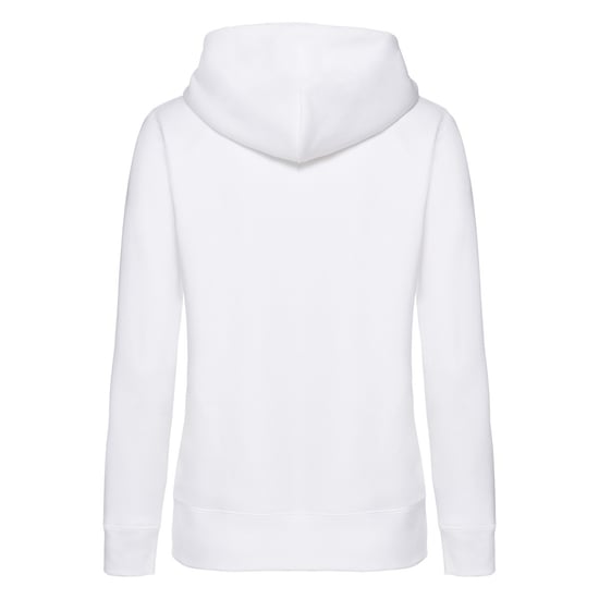 Fruit of the Loom - "Premium" Sweatjacke mit Kapuze für Damen (Weiß) - Image 2