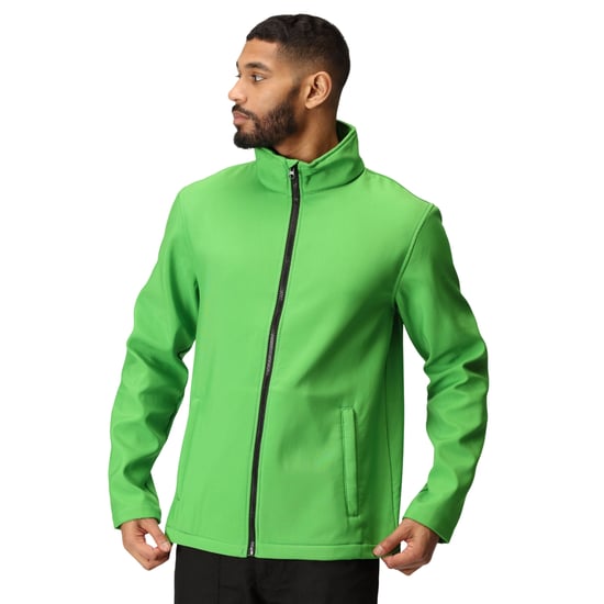 Regatta - "Ablaze Printable" Softshelljacke für Herren (Grün/Schwarz) - Image 4