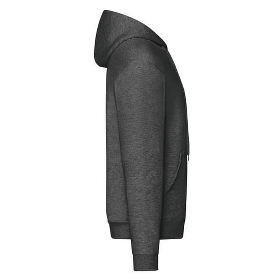 Fruit of the Loom - "Classic" Kapuzenjacke für Herren (Dunkles Grau) - Image 3