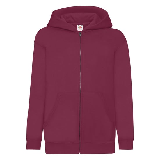 Fruit of the Loom - "Classic" Kapuzenjacke für Kinder (Burgunderrot) - Image 1