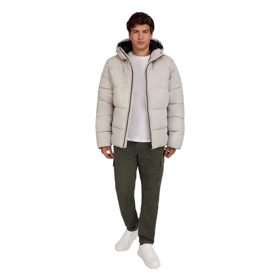 Minoti - Jacke für Herren, Reißverschlusstasche, PU (Grau) - Image 6