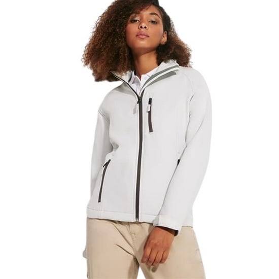Roly - "Antartida" Softshelljacke für Damen (Perlweiß) - Image 2