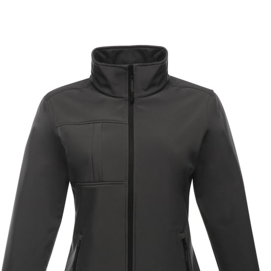 Regatta - "Octagon II" Softshelljacke für Damen (Mittelgrau/Schwarz) - Image 2