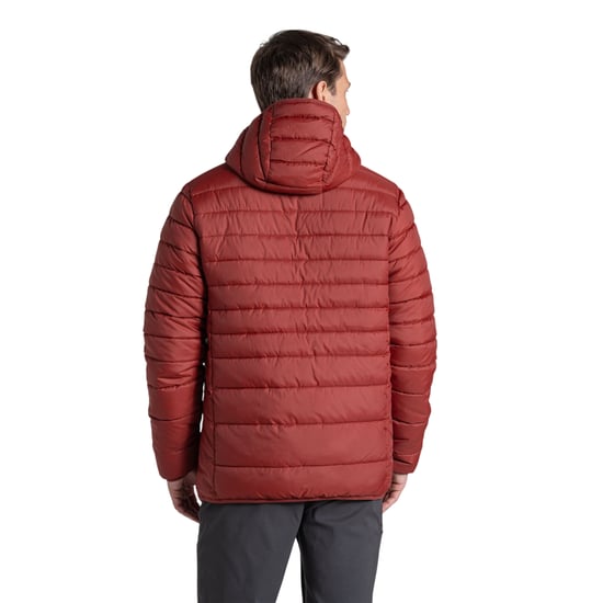 Craghoppers - "Compresslite IX" Steppjacke für Herren, mit Kapuze (Roter Jaspis) - Image 2