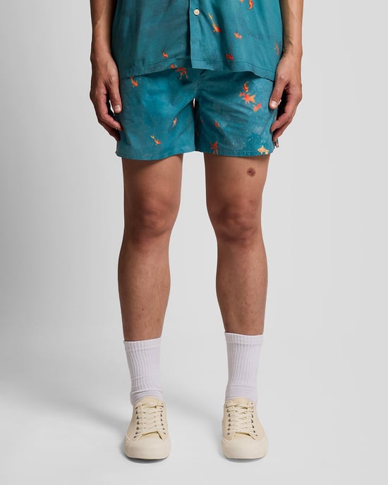 Goldfisch Grafische Badeshorts - Image 2