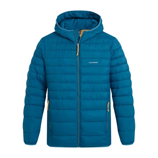 Craghoppers - "Compresslite IX" Steppjacke für Herren, mit Kapuze (Wasserblau) - Image 1