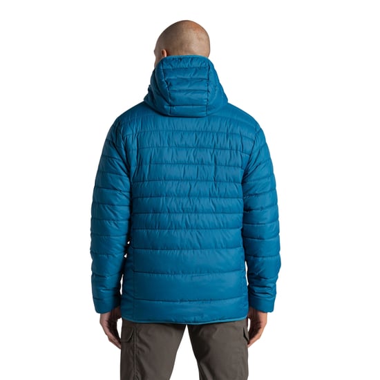 Craghoppers - "Compresslite IX" Steppjacke für Herren, mit Kapuze (Wasserblau) - Image 2
