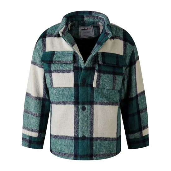 Minoti - Steppjacke für Jungen, Wollmischung (Grün) - Image 3