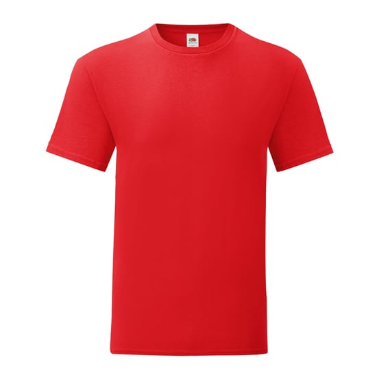 Fruit of the Loom - "Iconic" T-Shirt für Herren/Damen Unisex (Rot) - Image 1