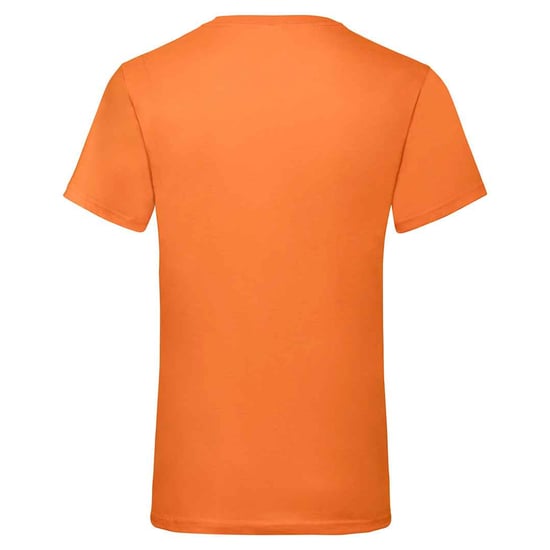 Fruit of the Loom - "Valueweight" T-Shirt V-Ausschnitt für Herren/Damen Unisex (Orange) - Image 2